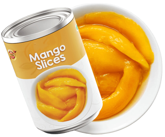 Canned mango